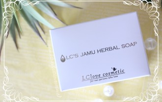 ジャムウハーバルソープ箱上面